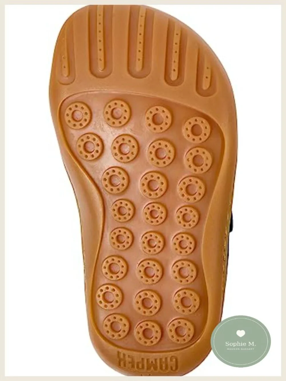 Kids Cushioned Leather First Walker Sneakers Hook Loop Closure